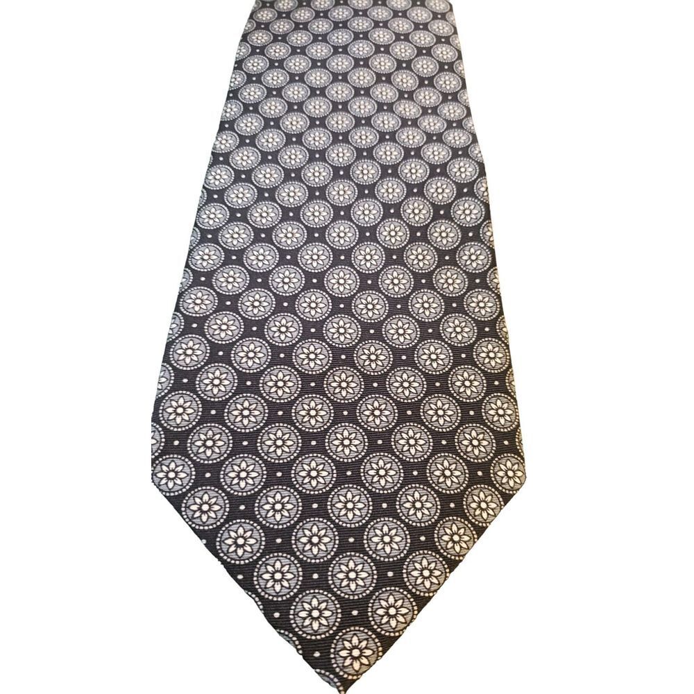 Roberta Baldini (Firenze) Men's Designer Tie All Silk Handmade Blue Floral NICE!